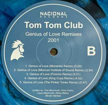 LP Tom Tom Club: Genius Of Love 2001 Remixes LTD