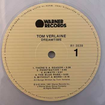 4LP/Box Set Tom Verlaine: Souvenir From A Dream: The Tom Verlaine Albums (1979-1984) LTD | CLR