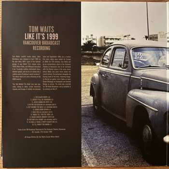 2LP Tom Waits: Like It's 1999 - Vancouver Broadcast Recording