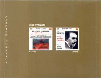CD Cuarteto Bretón: String Quartets Nos. 1 And 3