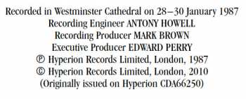 CD David Hill: Requiem