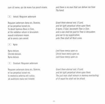 CD Tenebrae: Requiem Mass, 1605