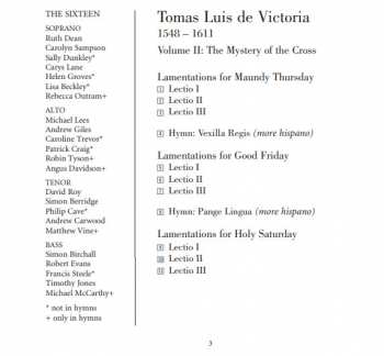 CD The Sixteen: Volume II: The Mystery Of The Cross
