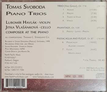CD Tomáš Svoboda: Piano Trios