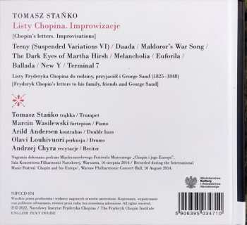 CD Tomasz Stańko: Chopin's letters. Improvisations