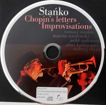 CD Tomasz Stańko: Chopin's letters. Improvisations