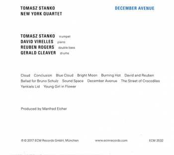 CD Tomasz Stanko New York Quartet: December Avenue