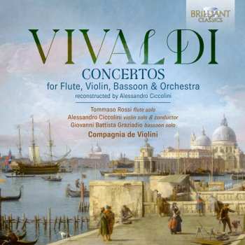 Album Tommaso Rossi: Vivaldi: Cons For Flute Violin Bassoon & Orchestra