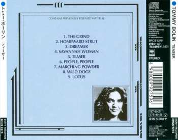 CD Tommy Bolin: Teaser