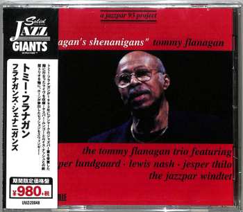 CD Tommy Flanagan Trio: Flanagans Shenanigans - JAZZPAR Winner 1993 LTD