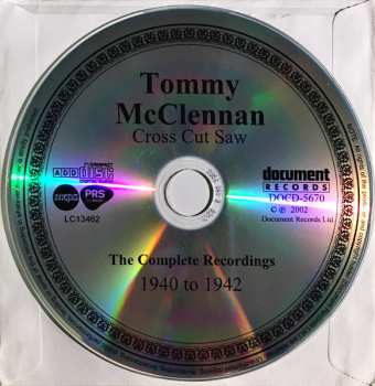 CD Tommy McClennan: Complete Recordings In Chronological Order - Volume 2: 1940 - 1942