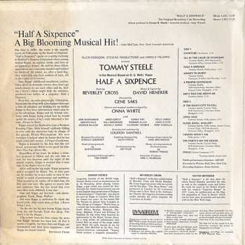 LP Tommy Steele: Half A Sixpence - The Original Broadway Cast Recording