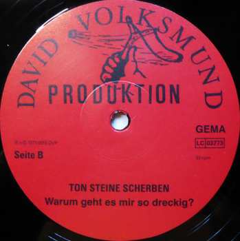 LP Ton Steine Scherben: Warum Geht Es Mir So Dreckig