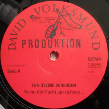 2LP Ton Steine Scherben: Wenn Die Nacht Am Tiefsten...