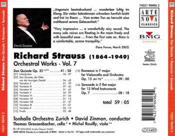 CD Richard Strauss: Don Quixote | Celloromanze | Bläserserenade