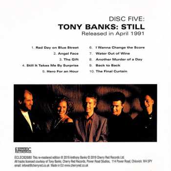 7CD/DVD/Box Set Tony Banks: Banks Vaults - The Albums 1979-1995