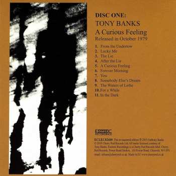 7CD/DVD/Box Set Tony Banks: Banks Vaults - The Albums 1979-1995