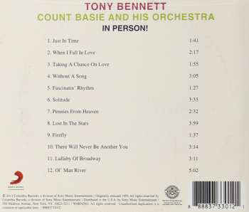 CD Tony Bennett: In Person!