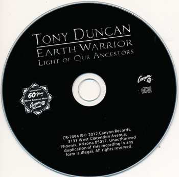 CD Tony Duncan: Earth Warrior - Light Of Our Ancestors