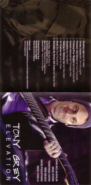 CD Tony Grey: Elevation