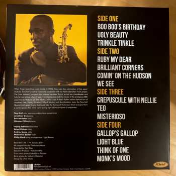 2LP Tony Kofi Quartet: Plays Monk
