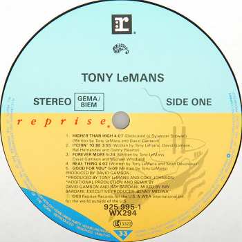 LP Tony LeMans: Tony LeMans