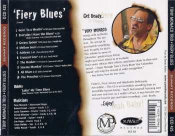 CD Tony Monaco Trio: Fiery Blues
