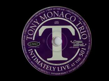 CD Tony Monaco Trio: Intimately Live At The 501
