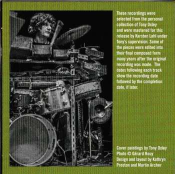 CD Tony Oxley: Unreleased 1974 - 2016