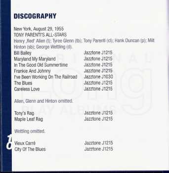 CD Tony Parenti's All-Stars: Happy Jazz