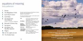 CD Tony Patterson: Equations Of Meaning