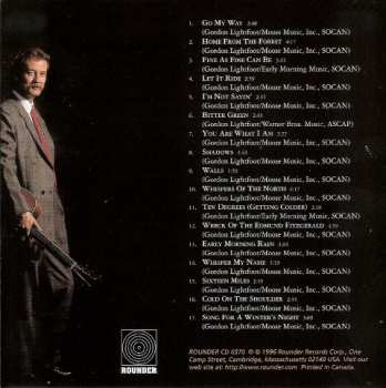 CD Tony Rice: Sings Gordon Lightfoot