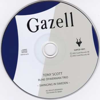 CD Tony Scott: Swinging In Sweden