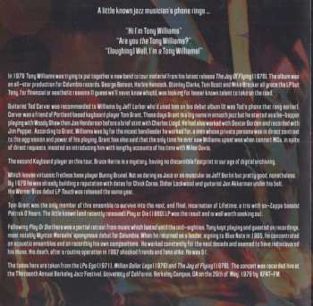 CD The Tony Williams Lifetime: Berkely 1979