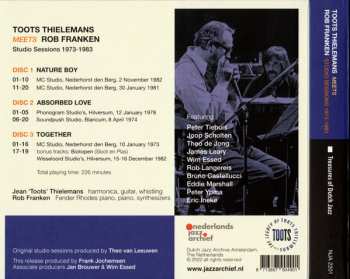 3CD Toots Thielemans: Toots Thielemans Meets Rob Franken (Studio Sessions 1973-1983)