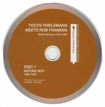 3CD Toots Thielemans: Toots Thielemans Meets Rob Franken (Studio Sessions 1973-1983)
