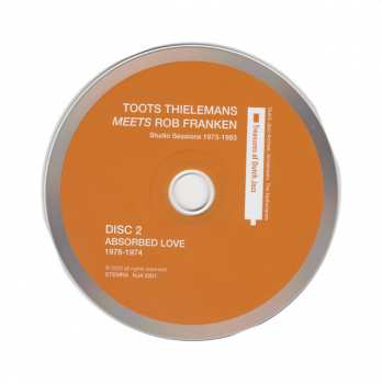 3CD Toots Thielemans: Toots Thielemans Meets Rob Franken (Studio Sessions 1973-1983)