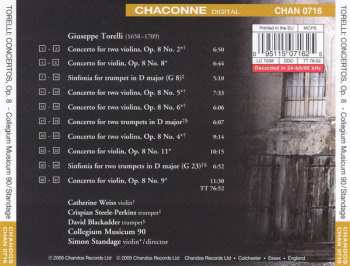 CD Simon Standage: Concertos