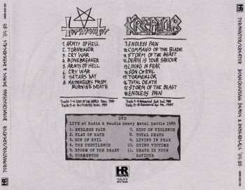 CD/DVD Kreator: Bonecrushing Demos & Rehearsals '84-85