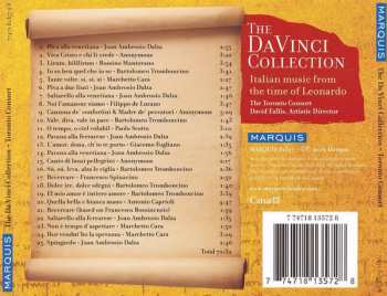 CD Toronto Consort: The Da Vinci Collection