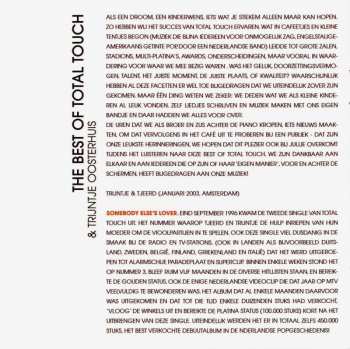 CD Trijntje Oosterhuis: The Best Of Total Touch & Trijntje Oosterhuis