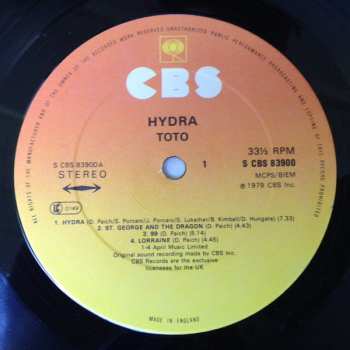 LP Toto: Hydra