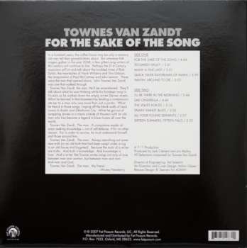 LP Townes Van Zandt: For The Sake Of The Song