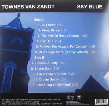 LP Townes Van Zandt: Sky Blue