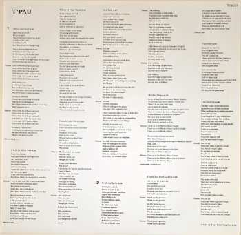 LP T'Pau: Bridge Of Spies CLR