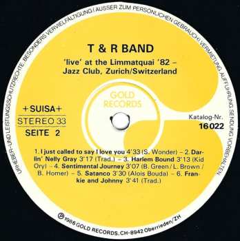 LP Peter Lipa: Live At The Limmatquai '82 - Jazz Club, Zurich / Switzerland