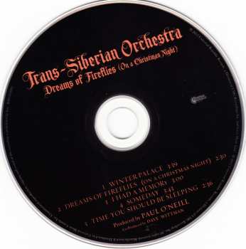 CD Trans-Siberian Orchestra: Dreams Of Fireflies (On A Christmas Night)