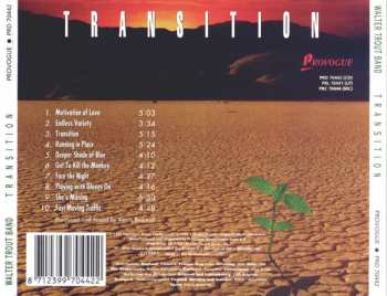 CD Walter Trout Band: Transition