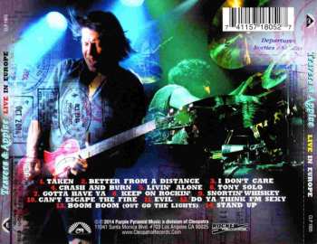 CD Pat Travers: Live In Europe