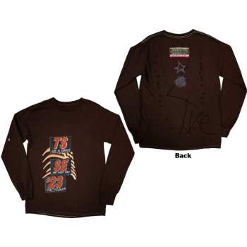 Merch Travis Scott: Travis Scott Unisex Long Sleeve T-shirt: Summer Run 2023 Stockholm (back Print & Ex-tour) (small) S